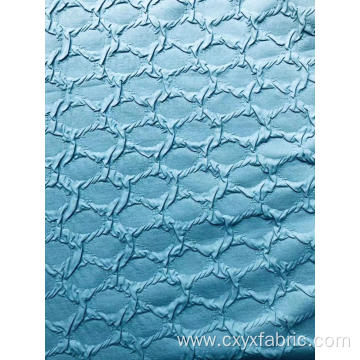 polyester microfiber combination bubble fabric